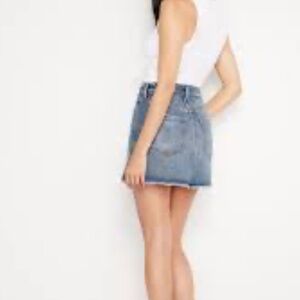 Sincerely Jules Blue Denim Mini Skirt Size 29 New With Tag
